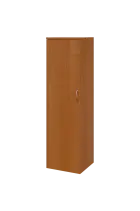 N 4 - 4D kancelářská skříň, 1-dveřová, levá, 1450x400x400, olše jantar